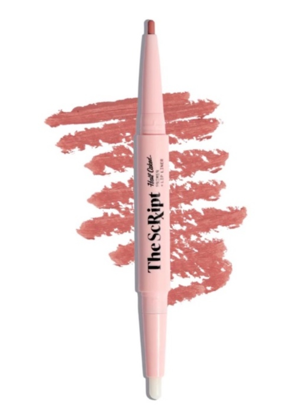 HALF CAKED The Script Lip Primer & Lip Liner in Half Life (Nude Pink ) NEW! - Picture 2 of 11